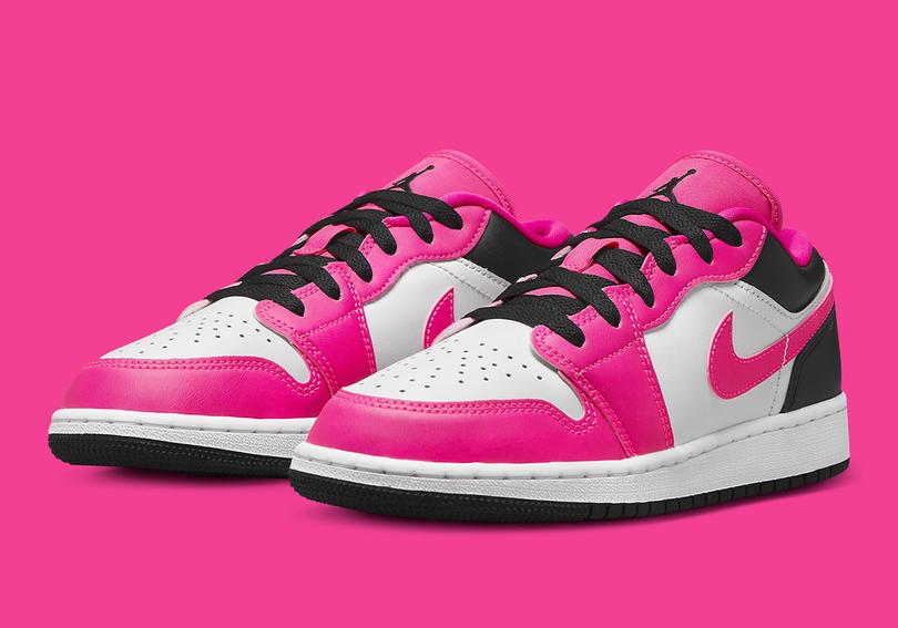 Air-Jordan-1-Low-Kids-Fierce-Pink-5