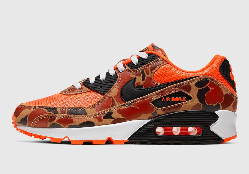 Nike-Air-Max-90-Orange-Camo-CW4039-800-1